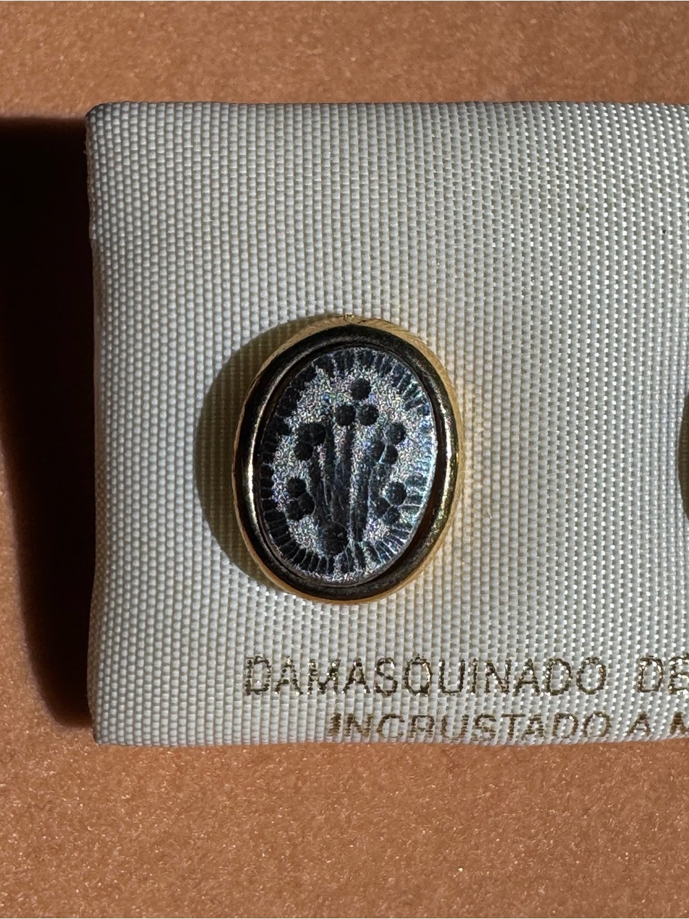 Damask Toledo earring studs - Picture 2 of 8